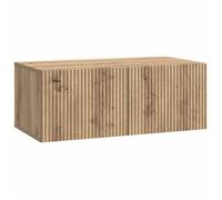 vidaXL Meuble TV Mural 78,5 x 41 x 30 cm Chêne Artisanal