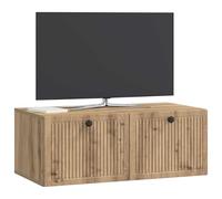vidaXL Meuble TV Mural Montage Mural Chêne Artisanal 78,5 x 41 x 30 cm, Meuble TV rectangulaire pour Salon Moderne, Rangement Pratique, Affiche Murale, Organiseur Compact chez soi