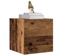 vidaXL Meuble TV Mural Vieux Bois 30,5x30x30 cm, Meuble TV, Armoire multimédia, Meuble latéral, Meuble multimédia, Meuble HiFi, Buffet