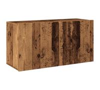 vidaXL Meuble TV Mural Vieux Bois 80x30x41 cm, Support TV, Armoire média, Console TV, Meuble HiFi, Centre de Divertissement, Armoire TV