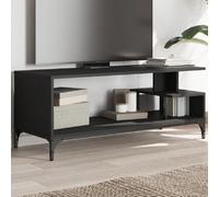 vidaXL Meuble TV - Noir