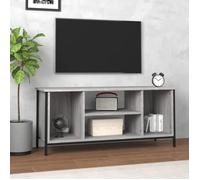 vidaXL Meuble TV sonoma gris 102x35x45 cm bois d'ingénierie
