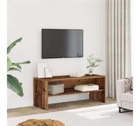 vidaXL Meuble TV vieux bois 100x40x40 cm bois d'ingénierie 855768 Marron G