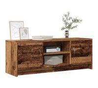 vidaXL Meuble TV vieux bois 102x30x37,5 cm bois d'ingénierie 855816 Marron G