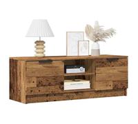 vidaXL Meuble TV vieux bois 102x35x36,5 cm bois d'ingénierie