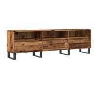 vidaXL Meuble TV vieux bois 150x30x44,5 cm bois d'ingénierie 857193