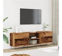 vidaXL Meuble TV Vieux Bois 150 x 30 x 50 cm Bois d'ingénierie