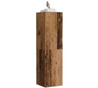 vidaXL Meuble TV vieux bois 30,5x30x110 cm bois d'ingénierie, support tv, armoire média, armoire hifi, unité tv, unité 856398 Marron G
