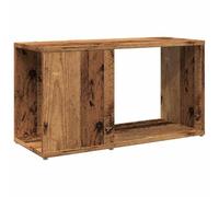 vidaXL Meuble TV Vieux bois 60x24x32 cm, bois d'ingénierie, banc TV Marron