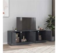 vidaXL Meubles TV 2 pcs anthracite 67x39x44 cm acier