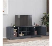 vidaXL Meubles TV 2 pcs anthracite 67x39x44 cm acier