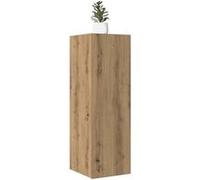 vidaXL Meubles TV 2 pcs 856397 chêne artisanal 30,5x30x90 cm bois d'ingénierie Marron G