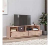 vidaXL Meubles TV 2 pcs rose 67x39x44 cm acier
