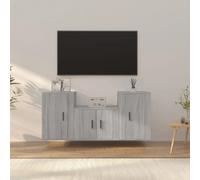 vidaXL Meubles TV 3 pcs Sonoma