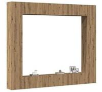 vidaXL Meubles TV muraux 8 pcs chêne artisanal bois d'ingénierie, banc TV, meuble hifi, centre de divertissement, buffet TV, 3328956 Marron