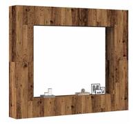 vidaXL Meubles TV muraux 8 pcs vieux bois bois d'ingénierie, banc TV, meuble hifi, centre de divertissement, buffet TV, 3328953