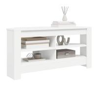 vidaXL MeubleTVd'Angle Blanc 102x40,5x45cm Bois d'ingénierie