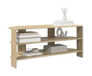 vidaXL MeubleTVd'Angle 102x40,5x45cm Chêne Sonoma Bois d'ingénierie