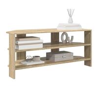 vidaXL MeubleTVd'Angle Chêne Sonoma 102x40,5x45cm Bois d'ingénierie, Meuble TV rectangulaire Moderne, Console Audio Durable, Centre de Divertissement stylé pour Salon