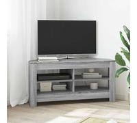 vidaXL MeubleTVd'Angle Gris Sonoma 102x40,5x45cm Bois d'ingénierie