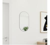 vidaXL Miroir 60 x 30 cm en verre Blanc G