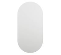 vidaXL Miroir 60 x 30 cm en verre Blanc G