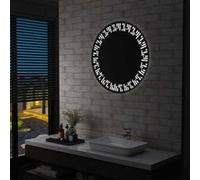 Miroir LED vidaXL 80 cm Salle de bain