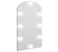 Vidaxl Miroir Avec Ã©Clairage Led 70x40 Cm Verre Arche