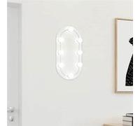vidaXL Miroir LED Ovale 40x20 cm