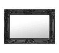 vidaXL Miroir Baroque Noir 60x40 cm