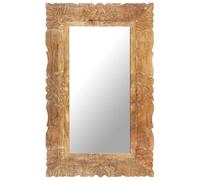 Miroir 80x50 cm Bois de manguier massif
