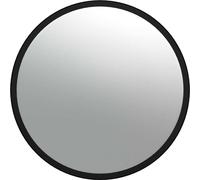 vidaXL Miroir convexe Intérieur Noir Ã40 cm Acrylique