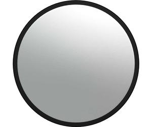 vidaXL Miroir convexe Intérieur Noir Ã40 cm Acrylique