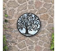 vidaXL Miroir de jardin Sable