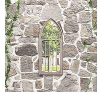VidaXL Miroir de jardin Sable 70x30 cm