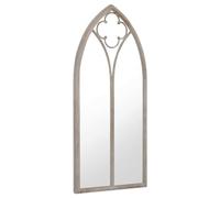 vidaXL Miroir de Jardin Sable 70x30 cm Fer pour Utilisation extérieure