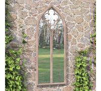 vidaXL Miroir de jardin Sable Fer