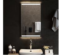 vidaXL Miroir de salle de bain à LED 40x70 cm – Miroir maquillage décoratif