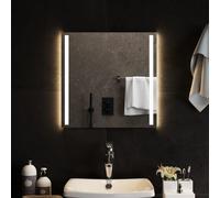 vidaXL Miroir de salle de bain à LED 50x50 cm