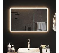 vidaXL Miroir de salle de bain à LED 50x80 cm