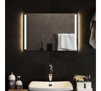 vidaXL Miroir de salle de bain à LED 60x40 cm