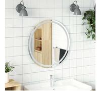VidaXL Miroir salle de bain LED - Rond 70cm