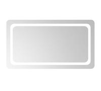 vidaXL Miroir de salle de bain à LED 90x50 cm