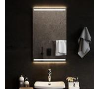 vidaXL Miroir LED salle de bain 50x80 cm