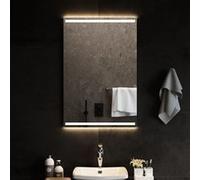 vidaXL Miroir de salle de bain à LED 60x90 cm