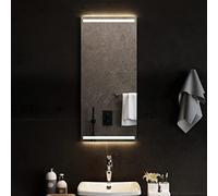 vidaXL Miroir LED Salle de Bain 90 cm