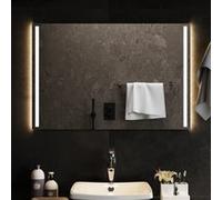 vidaXL Miroir de Salle de Bain à LED Miroir de Maquillage Lumineux Coiffeuse Cosmétique Décoration de Toilette Maison Intérieur 90x60 cm miroir G