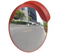 VidaXL Miroir de Trafic Convexe Ø 60 cm - Orange