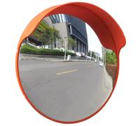 VidaXL Miroir de trafic convexe 45 cm - Orange