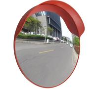 vidaXL Miroir convexe d'extérieur Sortie de garage orange plastique 60 cm